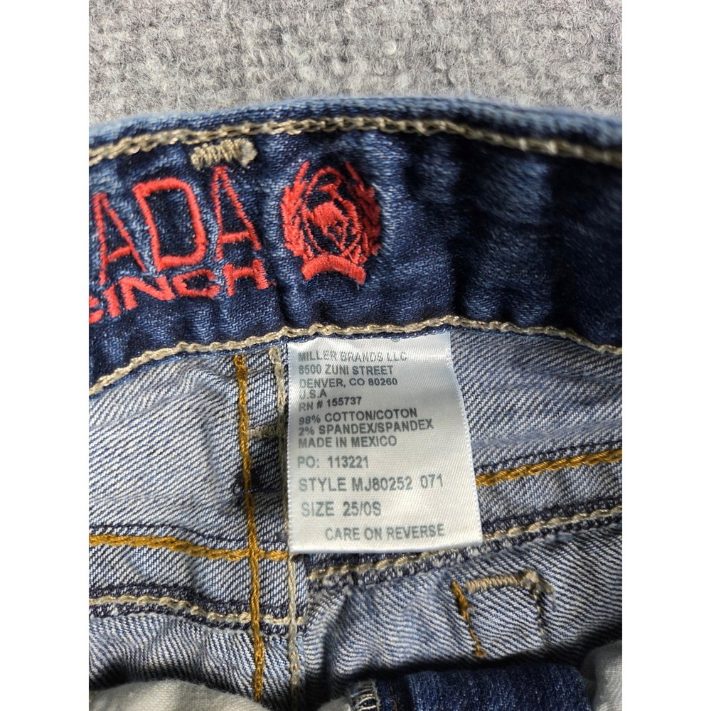 Cinch‎ Ada Jeans Womens 25/0S Blue Medium Wash Bootcut MJ80252 071 - Picture 8 of 12
